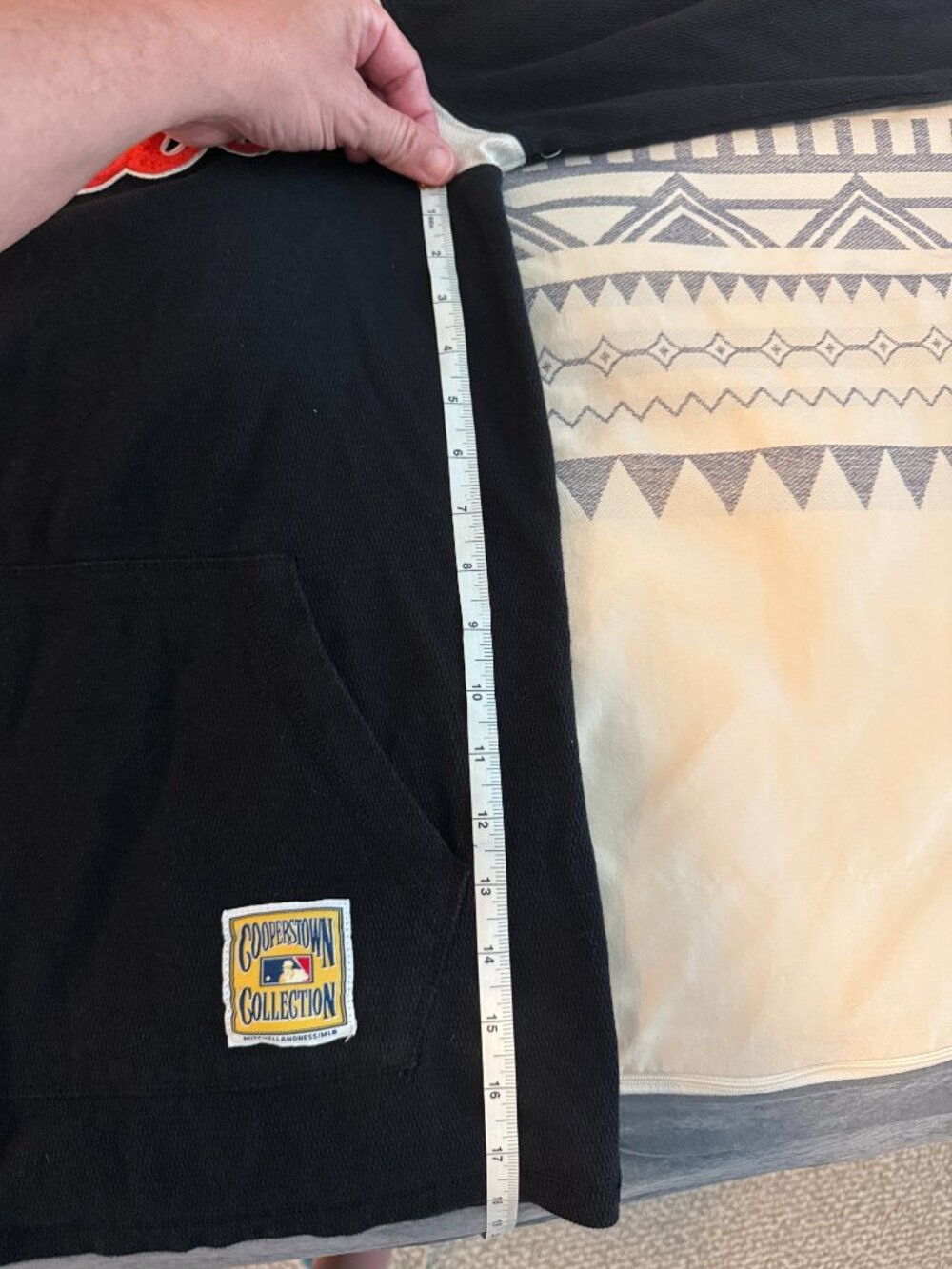 Authentic MLB Giants Hoodie Bought at Giants Stadium. Bonus Polo Hoodie - Picture 15 of 16